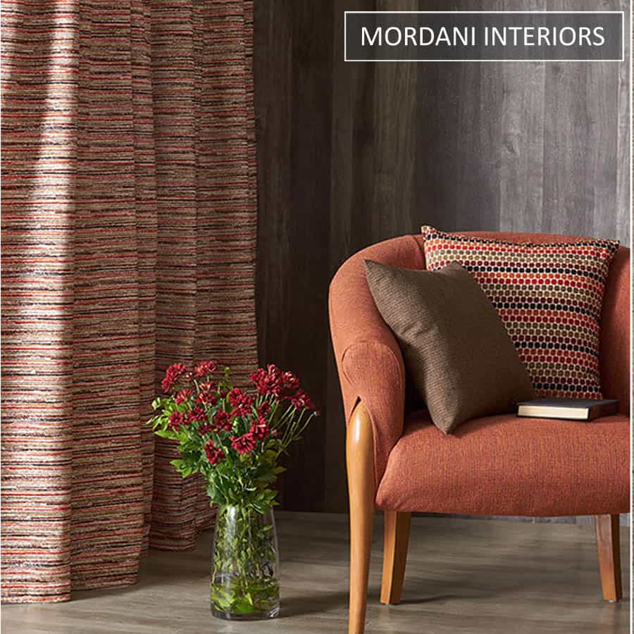 Rocabella Maroon Jacquard Upholstery